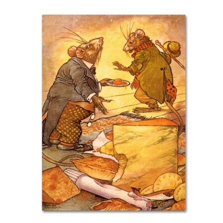 Trademark Fine Art Vintage Apple Collection 'CA Fairy 12' Canvas Art, 18x24 ALI6357-C1824GG